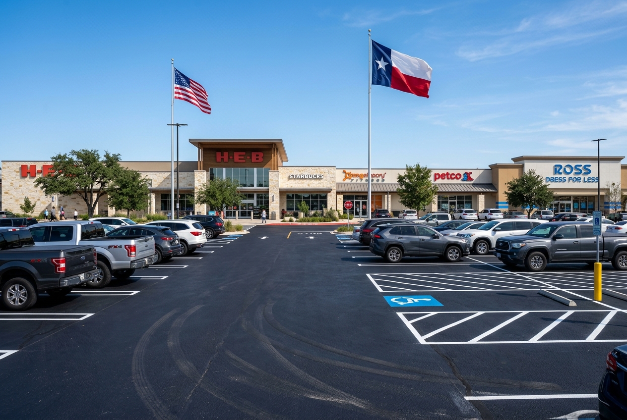 New Braunfels commercial pavement
